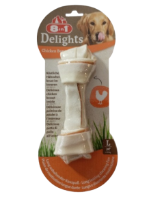 confezione di snack per cani 8in1 Delights Chicken Bone (grandi) pz. 1