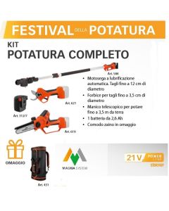 kit potatura completo