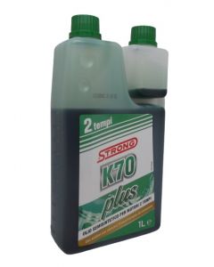 Olio miscela Strong K70 Plus semisintetico per motore 2T motosega 5 litri