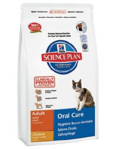 HILL'S SCIENCE PLAN FELINE ADULT ORAL CARE SECCO