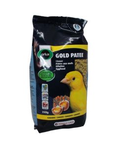 Orlux Gold Pateè giallo per canarini e uccelli esotici 250 gr.