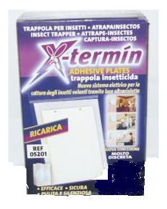 Fogli collanti per X-Termin trappola 4 pz.