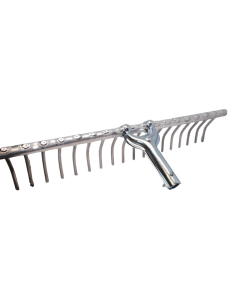 Rastrello in alluminio 18 denti