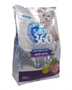 Salute360 Dog Adult mini anatra e avena 800 gr.