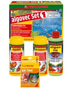SERA POND ALGOVEC SET 1 CONTRO LE ALGHE FILAMENTOSE