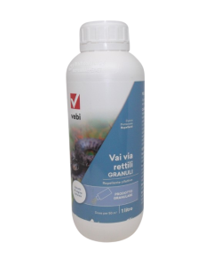 Vai Via rettili granuli repellente olfattivo Vebi 1 lt.
