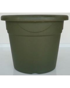 Vaso Plastecnic Corinto colore Verde 25 cm