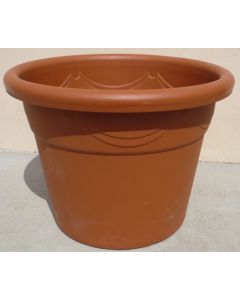 Vaso Corinto 52 cm. terracotta opaco