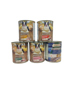 Stuzzy Dog monoproteico cibo umido per cani 800 gr.