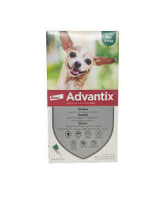 ADVANTIX per cani fino a 4 kg.