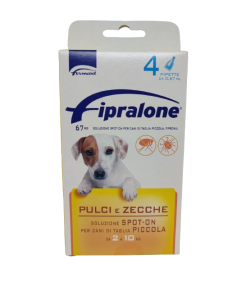 Fipralone Formevet 4 pipette cane 2-10 kg