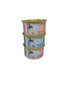 Schesir SILVER umido COMPLETO gatti + 11 anni 70 gr