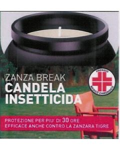 ZANZA BREAK  CANDELA INSETTICIDA NON PROFUMATA