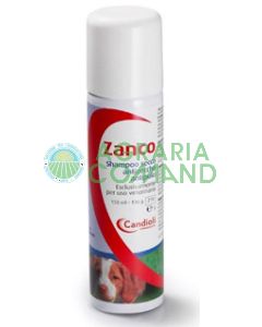 SHAMPOO SECCO Antizecche antipulci ZANCO ml.150