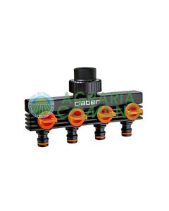 Distributore con 4 rubinetti Claber 8580