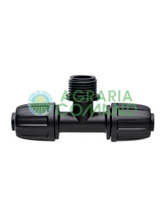 Raccordo 3 vie con filetto