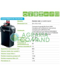 Filtro esterno Pratiko 300 Silent