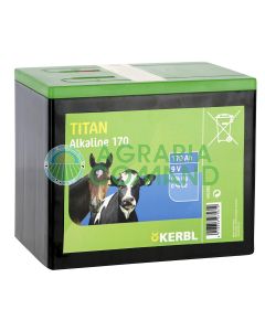 Batteria alkalina 170 Ah 9 volt Kerbl