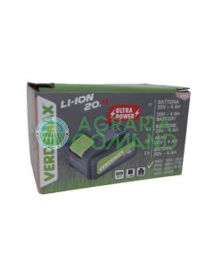 Batteria 20V 4 ah verdemax