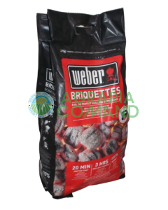 Bricchetti Weber per barbecue 4 kg Art. 17590