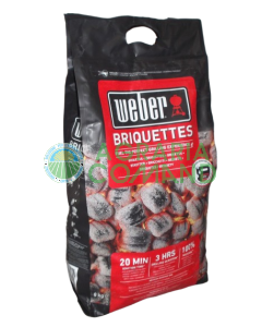 Bricchetti Weber 8 kg per barbecue Art. 17591