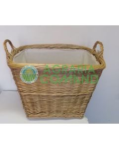 Cesto vimini con fodera Cesto vimini con fodera