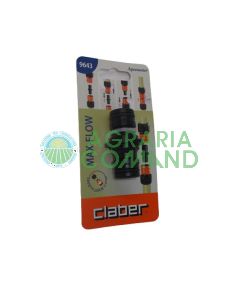 Congiunzione a 2 vie Max-Flow Claber 9643
