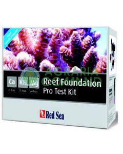 RED SEA REEF FOUNDATION PRO TEST KIT CALCIO MAGNESIO ALCALINITA' RED SEA REEF FOUNDATION PRO TEST KIT CALCIO MAGNESIO ALCALINITA'