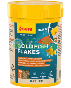 Confezione di mangime Sera Goldfish Flakes da 22 gr.