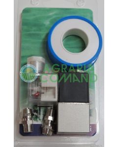 ELETTROVALVOLA IN ALLUMINIO AQUILI CON LED