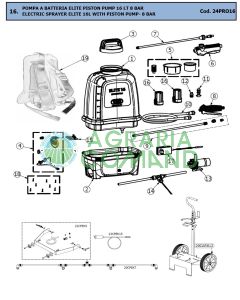 Lista ricambi disponibili Pompa volpi Elite