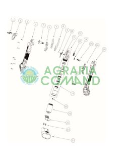 Esploso ricambi forbice Archman FE04-25