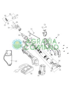 Esploso ricambi forbice PV 280