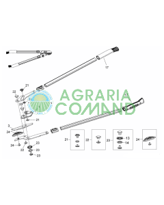 Esploso ricambi Power Cut RS Wolf Garten