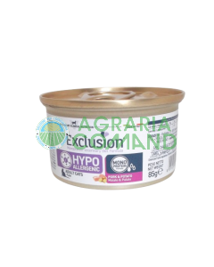 Exclusione gat umido maiale e patate