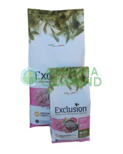 Confezioni Exclusion mediterraneo Puppy medium chichen