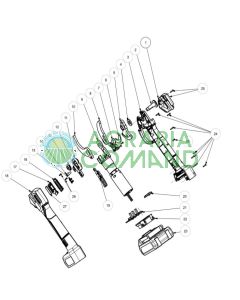 Esploso ricambi per forbice FE07-40 Archman