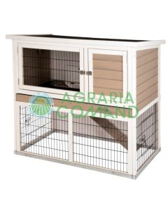 Conigliera casetta Lucky per conigli nani in legno