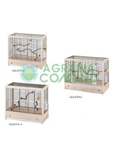 Gabbie Giulietta 4 5 6 con struttura in legno