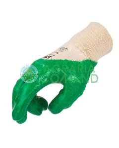 Guanto ricoperto in nitrile