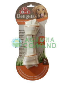 confezione di snack per cani 8in1 Delights Chicken Bone (grandi) pz. 1