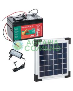 Kit solare per ricarica elettrificatori Kerbl