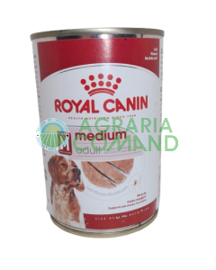 Alimento umido in patè Medium Adult Royal Canin 410 gr.