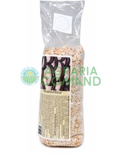 Micelio fresco di Pleurotus ostreatus su cereali colonizzati in sacchetto da 2,5 litri per coltivazione funghi ostrica su paglia
