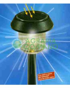 Lampada a led ricaricabile per giardino modello Milano