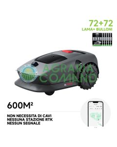 Robot taglia erba Mova 600 con kit lame