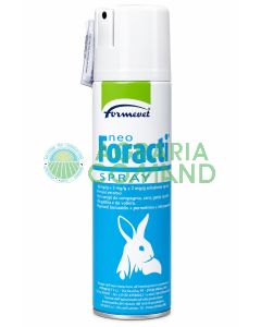 Neo Foractil Spray Formevet 250 ml antiparassitario per conigli