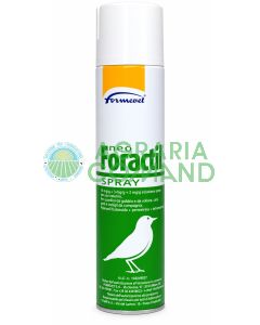 Neo Foractil Spray Formevet 300 ml antiparassitario per uccelli da gabbia e voliera
