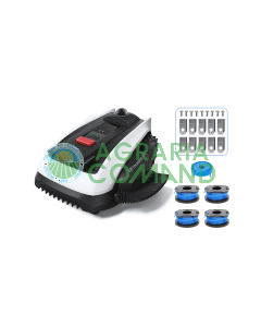 Robot Ecovacs con kit di ricambio