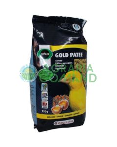 Orlux Gold Pateè giallo per canarini e uccelli esotici 250 gr.